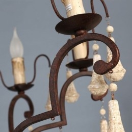 Elegant Lysekrone I Tre, Retrostil