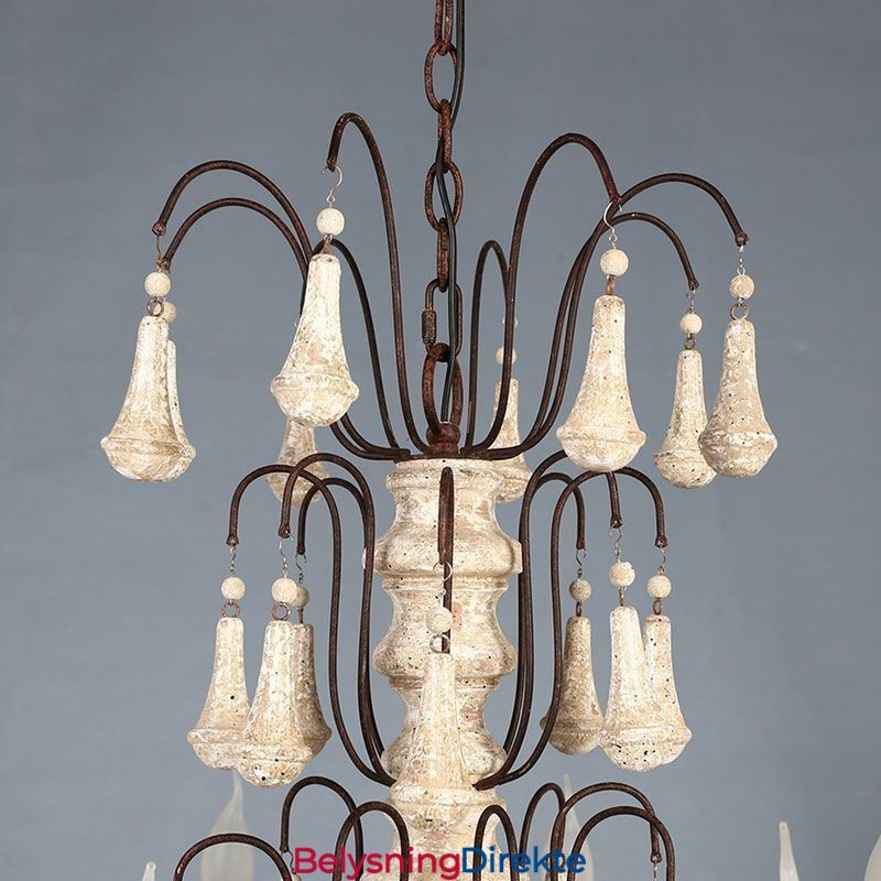 Elegant Lysekrone I Tre, Retrostil