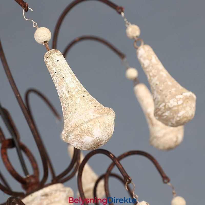 Elegant Lysekrone I Tre, Retrostil