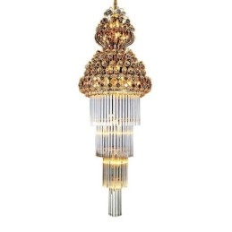 Retro Krystall Imperium Lysekrone Luksuriøs Lang Anheng