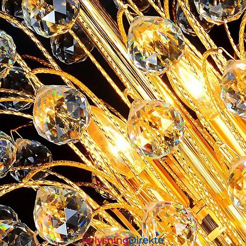 Elegant Krystallimperiumslysekrone Europeisk Luksuriøs Lang Anheng