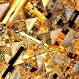 Elegant Krystallimperiumslysekrone Europeisk Luksuriøs Lang Anheng