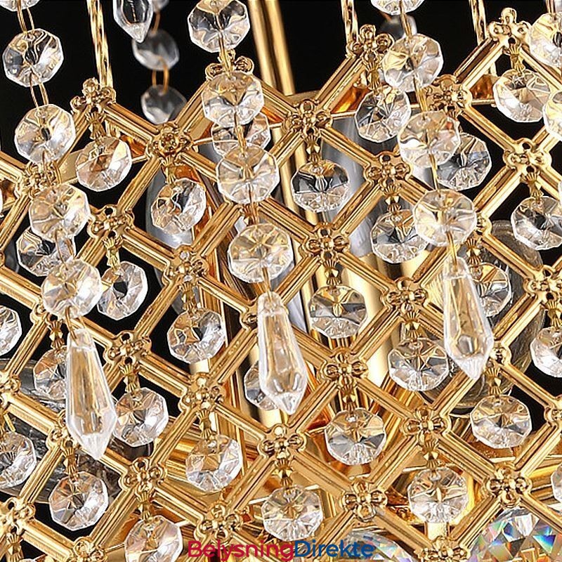 Luksuriøs Krystalllysekrone Moderne Elegant Anhengslampe