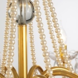 Amerikansk Krystall Pendellampe I Landlig Stil, Kreativ Taklampe I Jernkunst