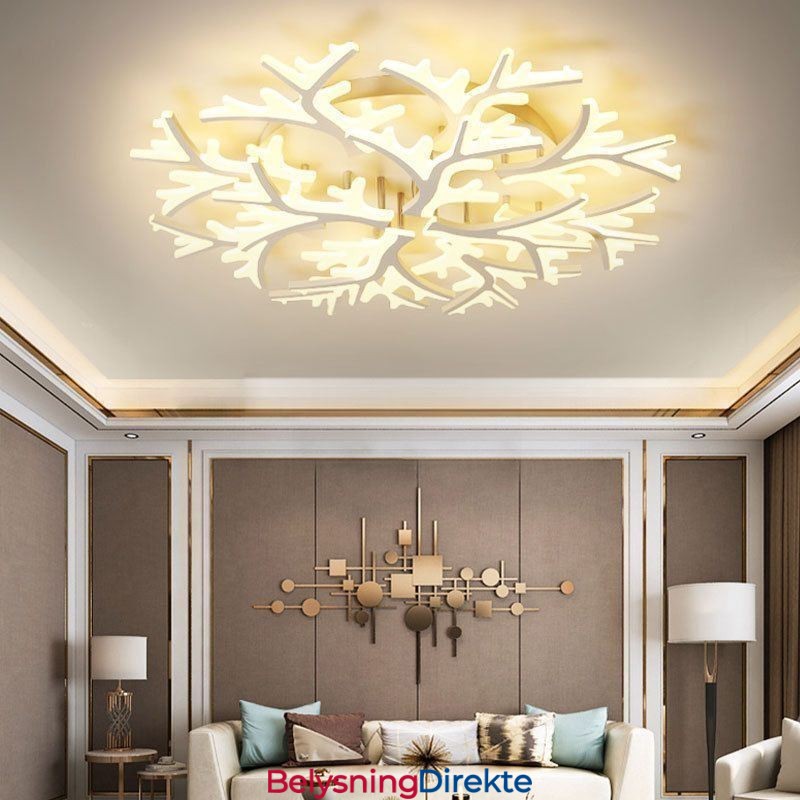 Innfelt Moderne Minimalistisk Taklampe Med Gevir