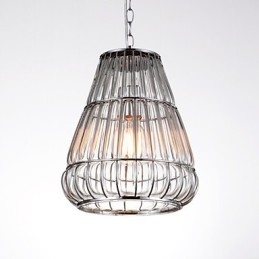 Moderne, Samtidskunstnerisk Lysekrone I Krom