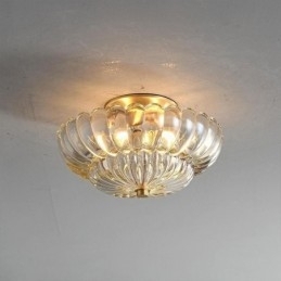 Moderne Lotus-Taklampe Med Innfelt Tak