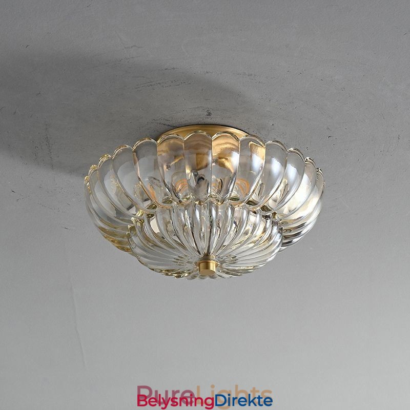 Moderne Lotus-Taklampe Med Innfelt Tak