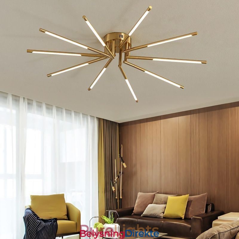 Enkel Innfelt Fyrverkeri Taklampe