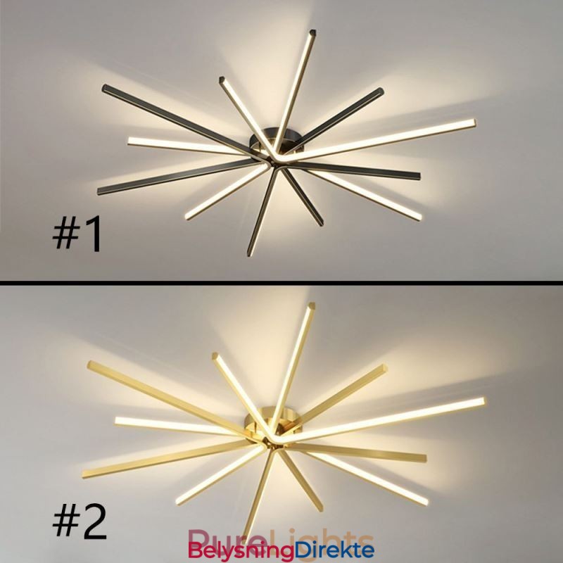 Innfelt Moderne Minimalistisk Fyrverkeri Taklampe