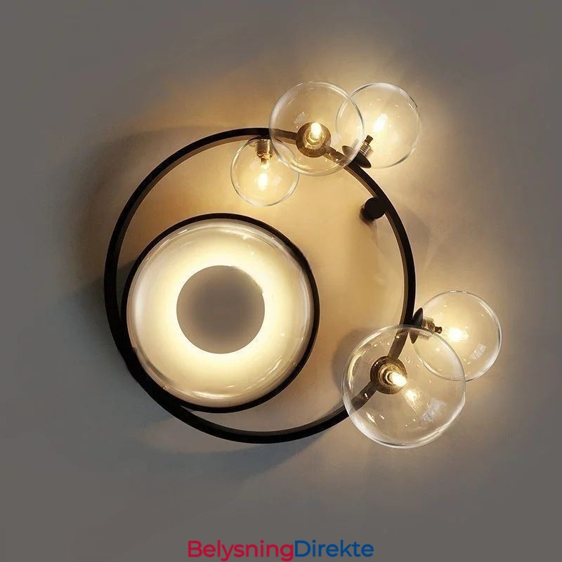 Innfelt Moderne Minimalistisk Dekorativ Glasstaklampe