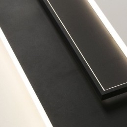 Minimalistisk Akryl Firkantet Taklampe I Innfelt Form, 40-50 Cm