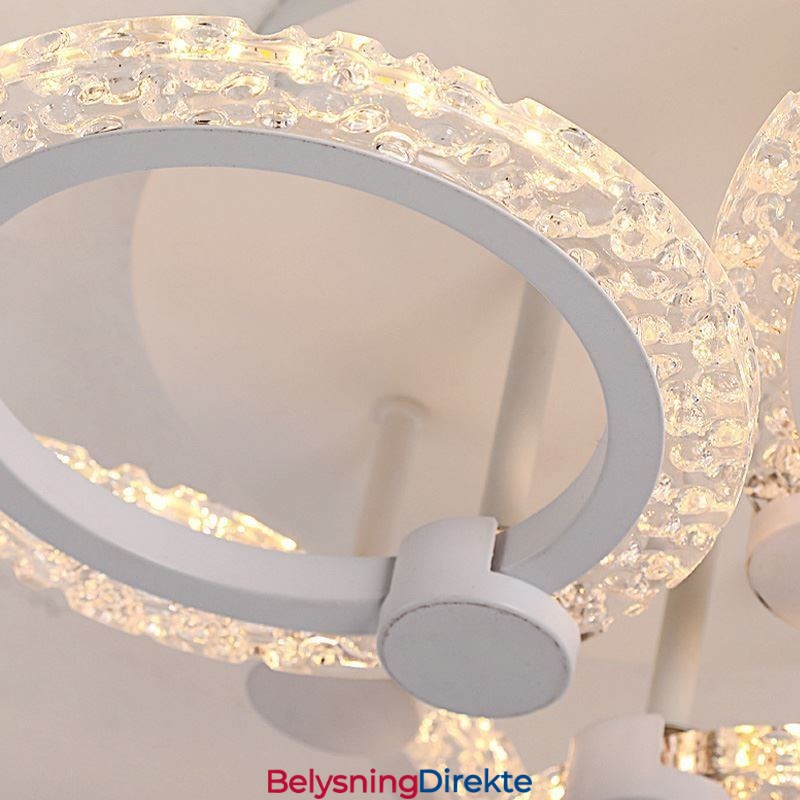 Innfelt Moderne Minimalistisk Sirkelformet Akrylblomst Taklampe