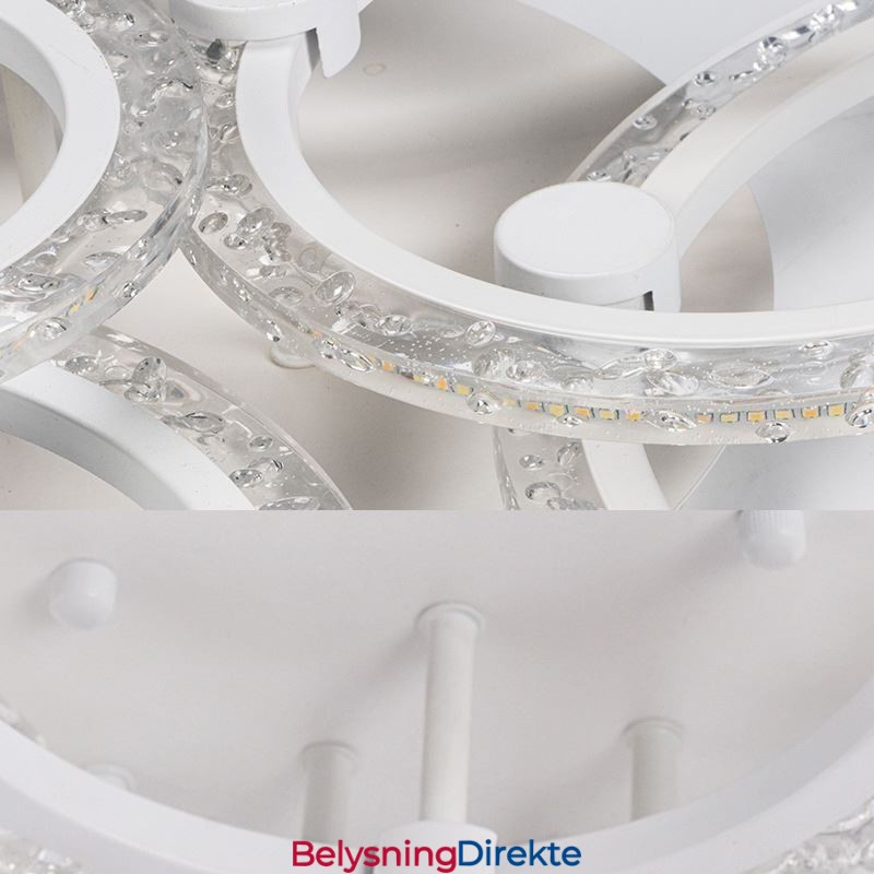 Innfelt Moderne Minimalistisk Sirkelformet Akrylblomst Taklampe