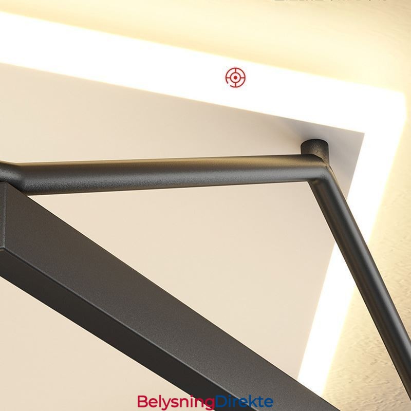 Innfelt Hul Tredimensjonal Taklampe 55 Cm