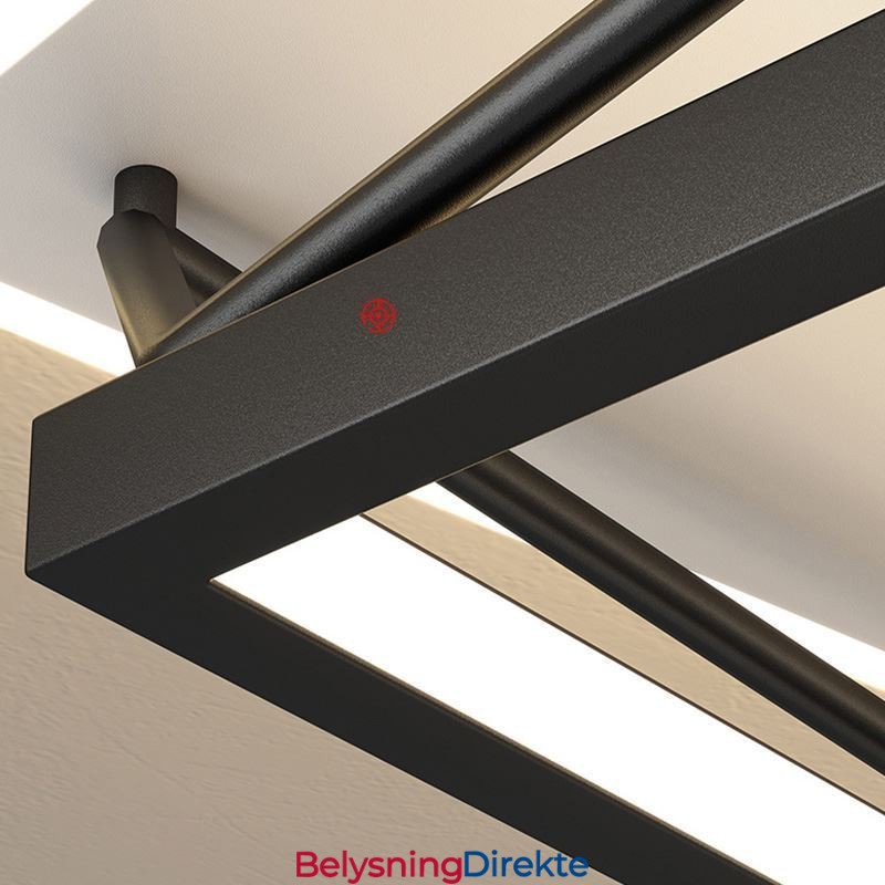 Innfelt Hul Tredimensjonal Taklampe 55 Cm