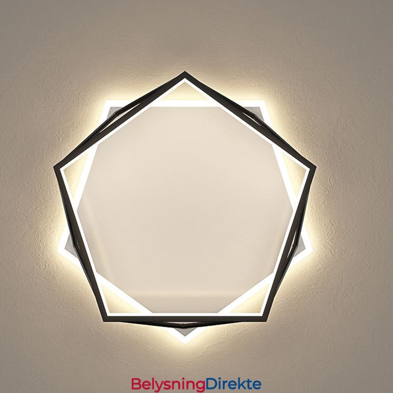 Innfelt Hul Tredimensjonal Taklampe 55 Cm