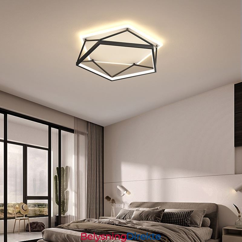 Innfelt Hul Tredimensjonal Taklampe 55 Cm