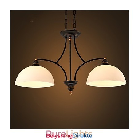 Retro Minimalistiske Taklamper Europeiske Stil Glasstaklamper Lampe