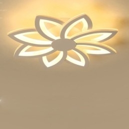 Innfelt Montering, Iøynefallende Akrylblomsttaklampe 55 Cm