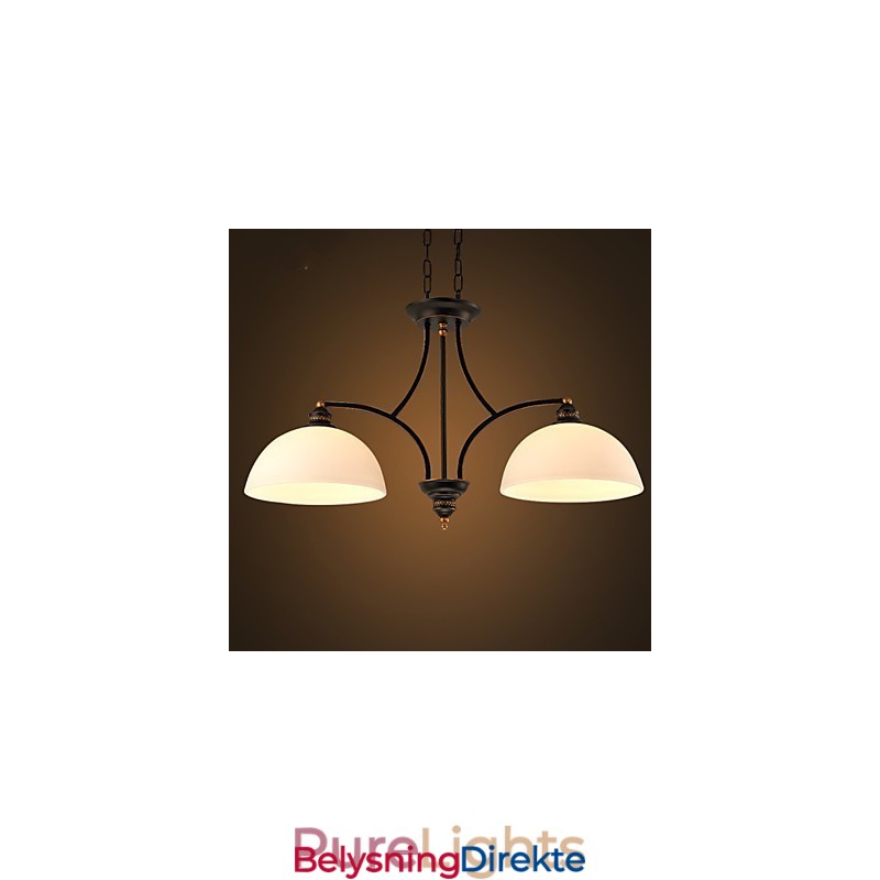 Retro Minimalistiske Taklamper Europeiske Stil Glasstaklamper Lampe