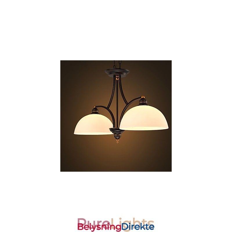 Retro Minimalistiske Taklamper Europeiske Stil Glasstaklamper Lampe