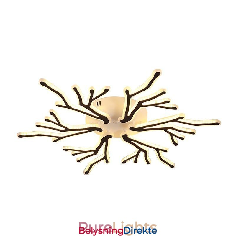 Innfelt Taklampe I Akryl Med Gren