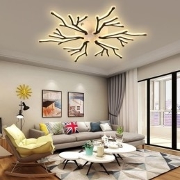 Innfelt Taklampe I Akryl Med Gren