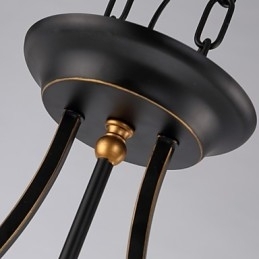 Retro Minimalistiske Taklamper Europeiske Stil Glasstaklamper Lampe