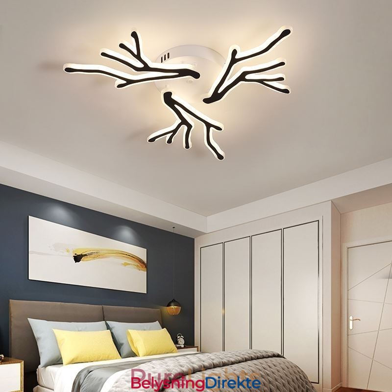 Innfelt Taklampe I Akryl Med Gren