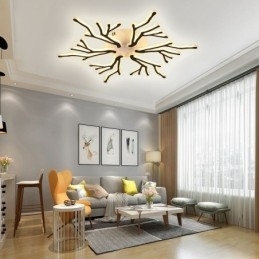 Innfelt Taklampe I Akryl Med Gren