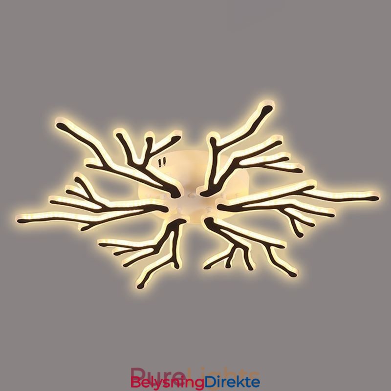 Innfelt Taklampe I Akryl Med Gren