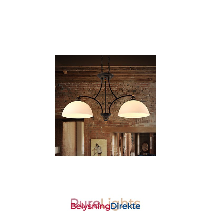 Retro Minimalistiske Taklamper Europeiske Stil Glasstaklamper Lampe