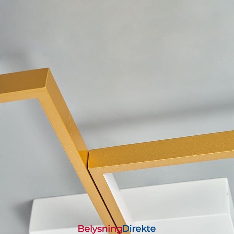 Innfelt Mosaikk Geometrisk Firkantet Taklampe