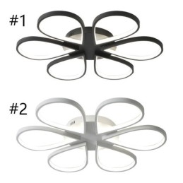 Minimalistisk Kløver Taklampe Med Innfelt Tak