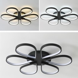 Minimalistisk Kløver Taklampe Med Innfelt Tak