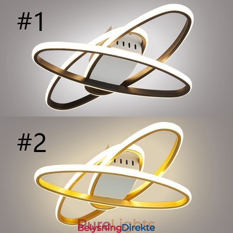 Minimalistisk, Innfelt Planetarisk Taklampe Med Surround-Effekt