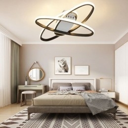 Minimalistisk, Innfelt Planetarisk Taklampe Med Surround-Effekt