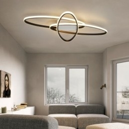 Minimalistisk, Innfelt Planetarisk Taklampe Med Surround-Effekt