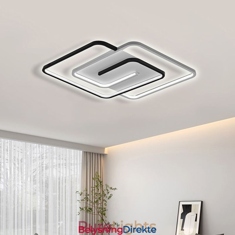 Innfelt Akryl, Firkantet Taklampe