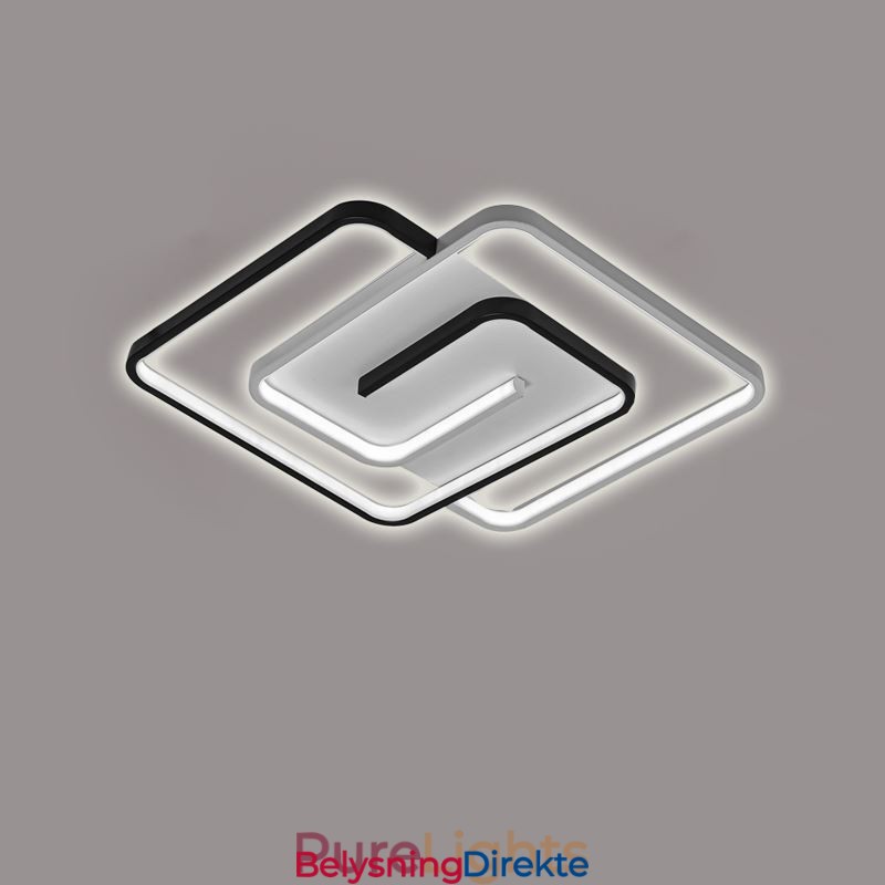 Innfelt Akryl, Firkantet Taklampe