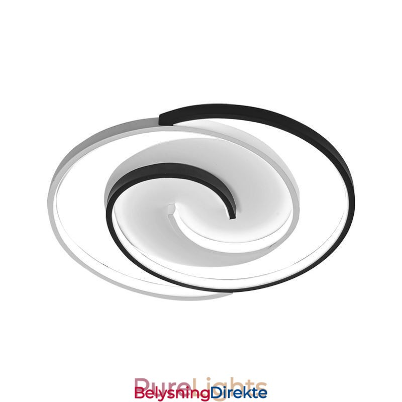 Rund Akryl Taklampe Med Innfelt Montering