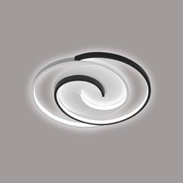 Rund Akryl Taklampe Med Innfelt Montering