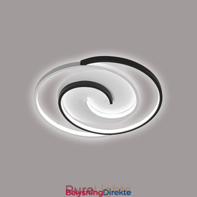 Rund Akryl Taklampe Med Innfelt Montering