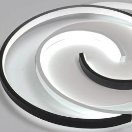 Rund Akryl Taklampe Med Innfelt Montering