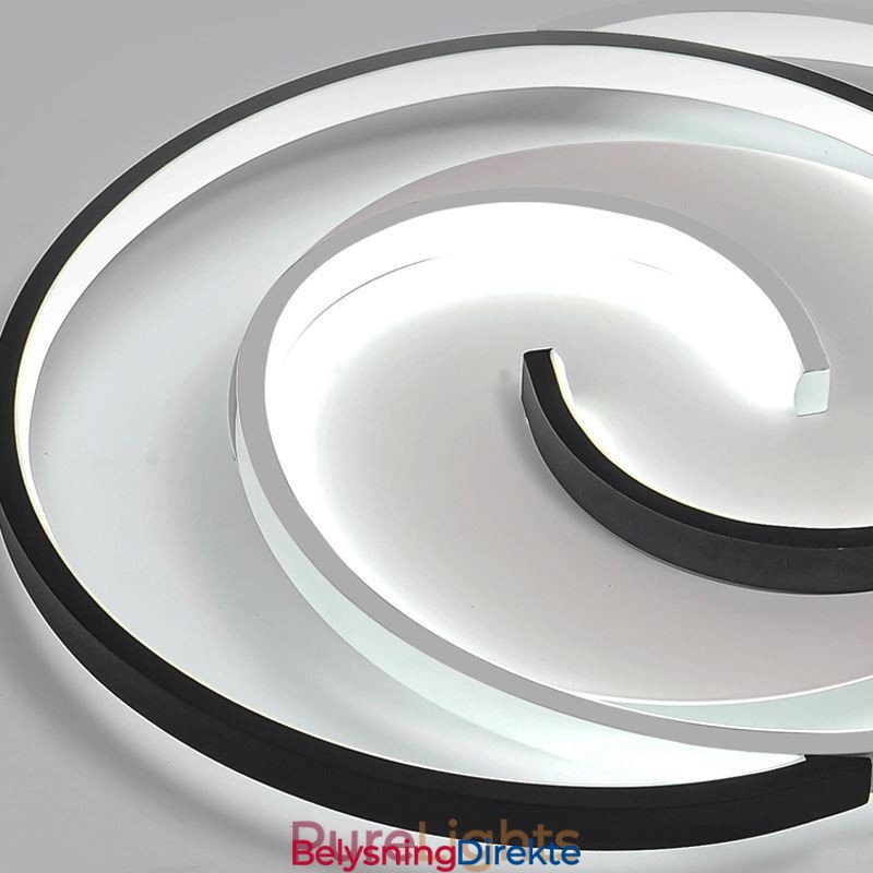 Rund Akryl Taklampe Med Innfelt Montering