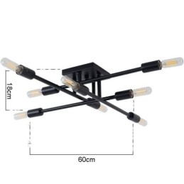 Dekorativ Taklampe I Landlig Retrostil I Amerikansk, Industriell Stil
