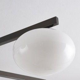 Nordisk Glass Innfelt Kreativ Smijerns Taklampe