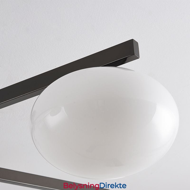 Nordisk Glass Innfelt Kreativ Smijerns Taklampe