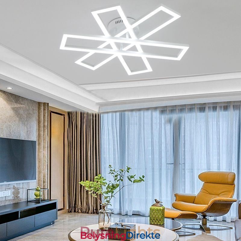 Minimalistisk Innfelt Aluminiums Kunst Vindmølle Taklampe